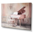 thumbnail image 2 of Designart "Pastel Play On The Pink Piano IV" Music Canvas Prints, 2 of 7