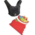 thumbnail image 3 of Sinyiin Regulable Lizards Harnesses Breathable Materials Christmas Hat Leashes Set, 3 of 9