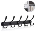 thumbnail image 1 of Coat Rack Wall Mount Long 5 Coat Hooks, 1 of 3