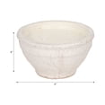 thumbnail image 2 of Decorative Terracotta Small Scented Candle Bowl for Men and Women - Votive Candle for Living Room, Bedroom, and Bathroom Decor - Indoor and Outdoor Safe for Home Decor Accent - 4", White, 2 of 13