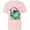Soft Pink, variant on Disney Lilo & Stitch Happy Holidays 100% Naughty Christmas - Short Sleeve T-Shirt for Kids - Customized-White