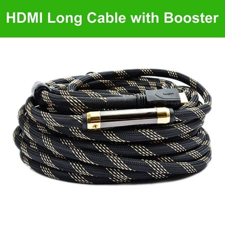 Million High Speed Prime Long HDMI Cable 80 Feet with Ethernet Built in Signal Booster Supports 3D 1080p for