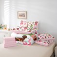 thumbnail image 6 of jejeloiu Wastern Cowgirl Boots Twin Bedding Sets 7-Piece,Rustic Bull Skull Bedding Comforter Set,Cartoon Plant Cactus Sheet Sets For Girl Kids,Breathable Bedroom Decoration Reversible, 6 of 8