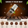 thumbnail image 3 of Manual Coffee Grinder - Conical Burr Grinder,Espresso Coffee Grinders, 3 of 5