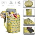 thumbnail image 5 of Cute Lemon Print Insulated Cooler Backpack - 20L Large Capacity, Long-Lasting Insulation for Food & Drinks - Perfect for Summer Outdoors & Travel, 5 of 6