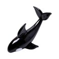 thumbnail image 3 of bedienty Animal Table Display Cute Glass Whale Sculpture For Office Centerpiece Smooth In Touch Desktop Statue Style C, 3 of 6