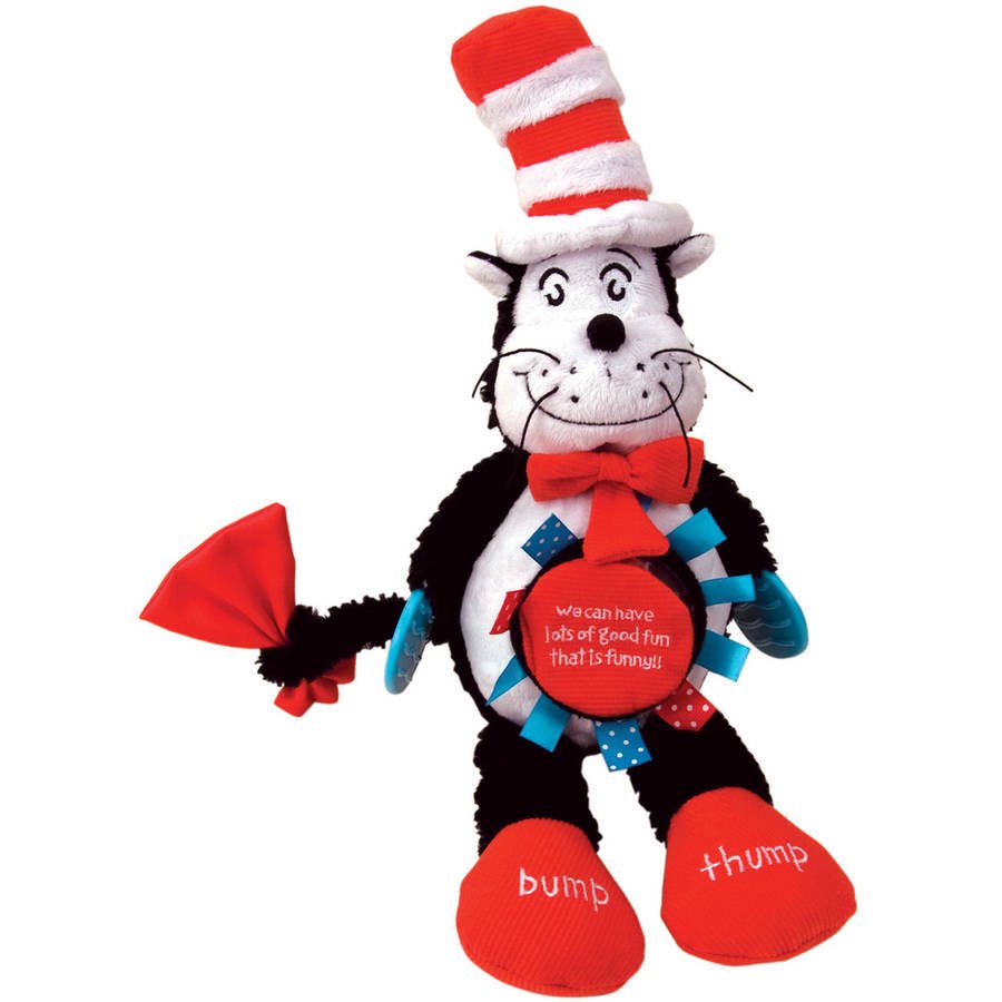 Manhattan Toy Dr. Seuss The Cat in the Hat Activity Cat Baby Toy
