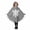 Grey, variant on Girls Hooded Jumpsuits Long Sleeve Graphic Bluses Halloween Theme Dress Up Stylish Party Performance Tops for Kids