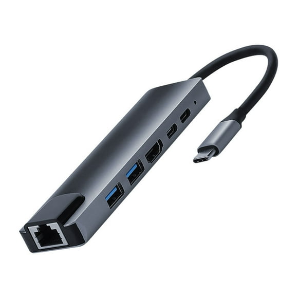 87W Docking Station 4K HDMI Ethernet Port USB C Hub Fast Laptop Computer Stable