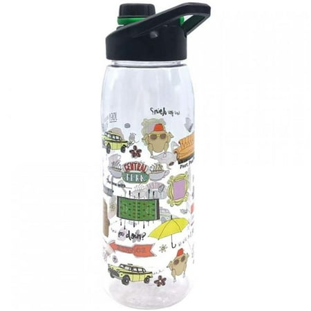 

Friends 809361 28 oz Friends Water Bottle with Screw Lid