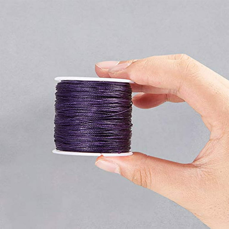 Xsotica Violet Round Waxed Cotton Cord