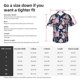 thumbnail image 5 of Balery Rose Flowers Camisas hawaianas de manga corta para hombre, camisas playeras de corte holgado, camisas de vacaciones con botones,XX-Large, 5 of 7
