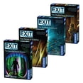 thumbnail image 2 of EXIT: The Game 4-Pack Escape Room | Beginner Bundle | Haunted Roller Coaster, Sunken Treasure, Mysterious Museum, House of Riddles | Family-Friendly, Cooperative Game | 1- 4 Players, Ages 10+, 2 of 4