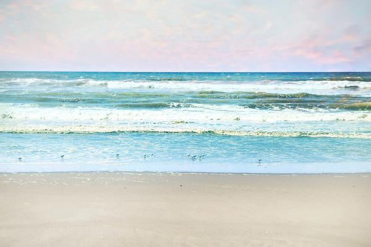 "Summer Beach" Painting Print on Wrapped Canvas