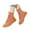 Orange, variant on Womens Mesh Slip on Sock Sneakers Lace up Breathable Stretch Running Tennis Shoes(Beige,7.5)