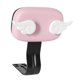 thumbnail image 5 of Cojín de espalda genérica, respaldo de bicicleta eléctrica cómoda soporte trasero, respaldo del asiento de soporte de reposo posterior para scooter Rosa, 5 of 8