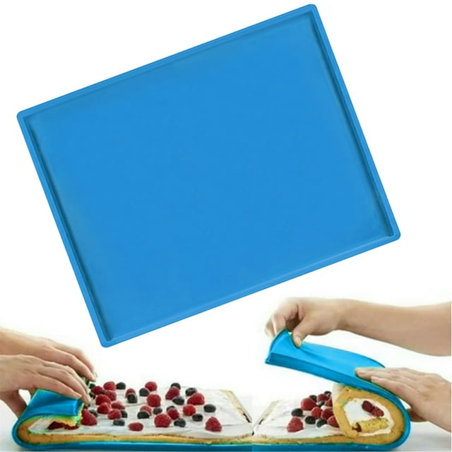 Silicone Baking Mat Basdi Reusable Silicone Baking Mat - High-Temperature Non-Stick & Easy-Clean Mat for Dehydrating, Parchment Replacement & Cookie Baking, Ideal for Home Ovens, Non Stick Oven Liner