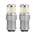 thumbnail image 1 of Juego de 2 bombillas LED intermitentes para luces de freno y de marcha atrás de coche Blanco BAY15D, 1 of 8