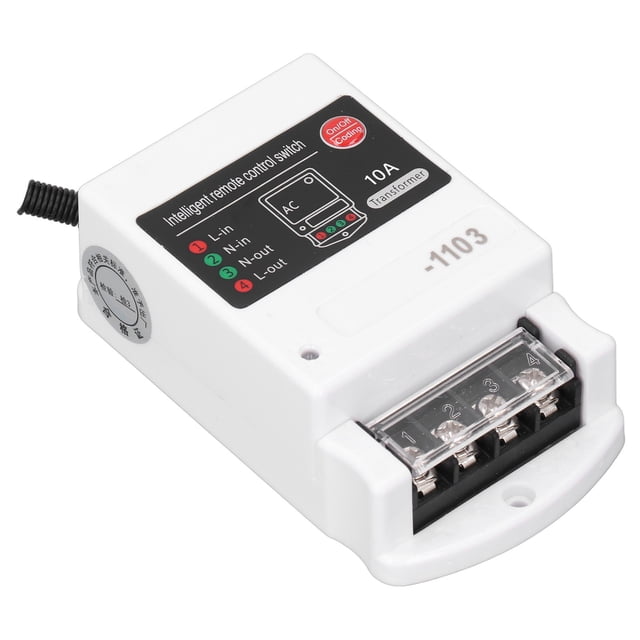 Interruptor De Relé Remoto, Interruptor De Control Remoto 30A De Alta Potencia Para Equipos Eléctricos