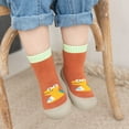 thumbnail image 3 of Zecgelong Fall And Winter Baby Indoor Outdoor Toddler Shoes Men And Girls Ter Ry Thickened Warm Toddler Socks Children Fashion Cartoon shoes 0-12 months Size 12-18 Months, 3 of 4