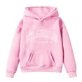 thumbnail image 3 of YWOAGH Girls Hoodies Long Sleeve Soft Graphic Printed Cute Pullover Hooded Sweatshirt Top Casual Clothes for Kids Pink_02 4-5 Years, 3 of 3