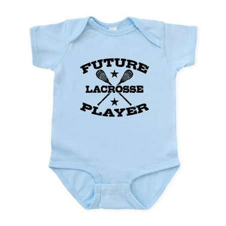 

CafePress - Future Lacrosse Player Infant Bodysuit - Baby Light Bodysuit Size Newborn - 24 Months