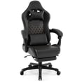 thumbnail image 1 of Costway Gaming Chair with Footrest Ergonomic Video Game Computer Chair with Headrest, 1 of 1