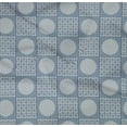 thumbnail image 4 of oneOone Organic Cotton Poplin Twill Fabric Stripe & Circle Patchwork Fabric Prints By Yard 42 Inch Wide, 4 of 4