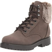 Bandolino Womens Livia Combat Boot 9.5 Dark Natural 120