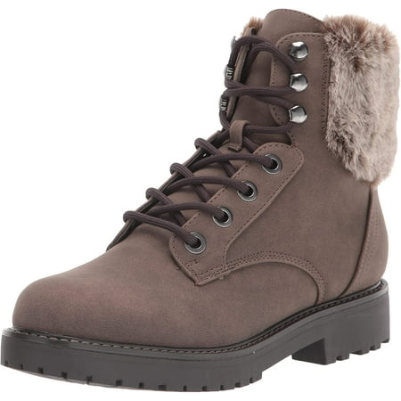 Bandolino Womens Livia Combat Boot 9.5 Dark Natural 120