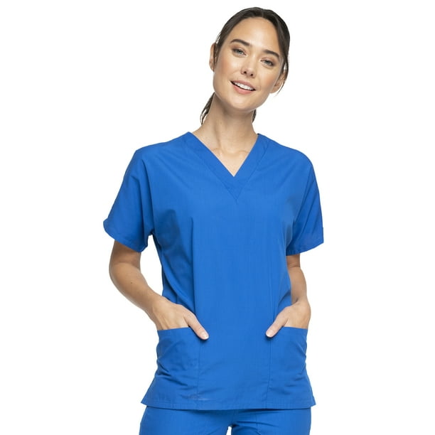 Cherokee Workwear Prints Women's Scrubs Top VNeck 4700