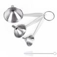 thumbnail image 1 of Juego de embudo pequeño para uso en cocina, para transferir aceites esenciales, líquido, especias, ingredientes secos en polvo, 1 of 5