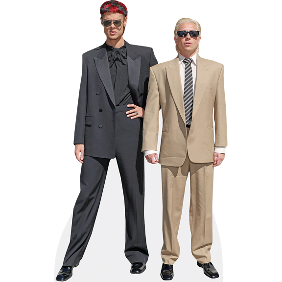 Catriel Penaloza And Ulises Guerriero (Duo 1) Mini Celebrity Cutout