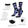 thumbnail image 3 of Yiaed flower Skull crystal Print Great elasticity Crew Socks Sports socks for Men and Women, 3 of 5