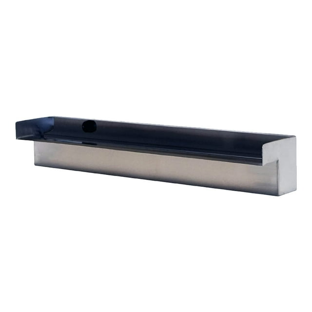 HALF OFF PONDS Steel Elegance 24" Stainless Steel Spillway - STE24-HOP