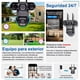 thumbnail image 2 of VAK Video Camara de seguridad Exterior Triple lente 3L5 5G wifi IA luz nocturna, 2 of 6