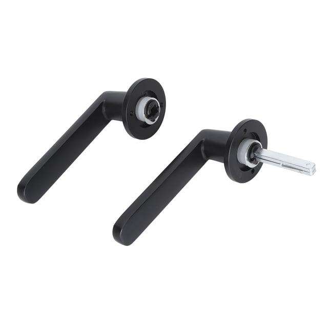 Entry Door Handles, Metal Structure Split Design Sturdy and Reliable Door Handle Lock with Keys for Indoor Bedroom