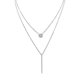 thumbnail image 1 of Collar de lujo brillar estilo frío ligero con Diseño de nicho cadena de clavícula femenina, 1 of 5