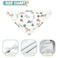 thumbnail image 6 of Dog Bandana 1 Pack,White Christmas Forest Animal Pattern Bandanas for Dogs,Cat Bandana,Small/ Large Dog Bandana 2 Size,Dog Bandanas Girl Boy, 6 of 6