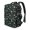 Alien and UFO Black Pattern, variant on Alien UFO Medium Gray Pattern Travel Laptop Backpack, Business Rucksack with Multi Compartments & USB Port, Hideaway Straps Gifts for Travel Business School