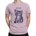 thumbnail image 2 of Playful Kitty "Oh, Hai" Design Men's T-shirt, 2 of 3