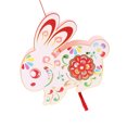 thumbnail image 2 of DIY Lantern Rabbit Shaped Hanging Lantern for Spring Festival Lantern Festival with Light Battery Powered for Kids, 2 of 8