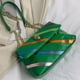 thumbnail image 1 of Bolso de mano para mujer, bandolera de moda coreana 2023, bandolera (verde colorido), 1 of 8