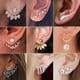 thumbnail image 2 of Pendientes colgantes de flores de cristal para mujer, joyería de moda, pendientes de diamantes de imitación, regalo para fiesta, mejor amiga, 2023 Dengxun unisex, 2 of 2
