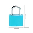 thumbnail image 3 of Cerradura de equipaje con cerradura de gabinete, 6 uds., con 2 llaves, aleación de Zinc, para el hogar, escuela, gimnasio, oficina, 3 of 5