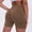 Brown, variant on Shorts for Women Workout Shorts 45 Inch Scrunch Lifting Gym Shorts Seamless Booty Shorts for All-Day Comfort and Performance Green M