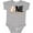 AC-Heather Grey, variant on 1st Birthday Baseball Boys First Boys or Girls Baby Bodysuit