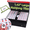 Green Tiles, variant on Gomok Mahjong Tile Set, 146 Pcs Chinese Mahjong Set 1.42" Large Size Mahjong Tiles with Carrying Travel Case, Mah Jongg Sets for Family Games
