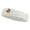White, variant on Hand Drawn Mango Embroidered Head Band (Terry) - White OSFM