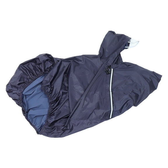 GOOHOCHY  Waterproof Poncho Disabled Wheelchair Raincoat Reflective Elder